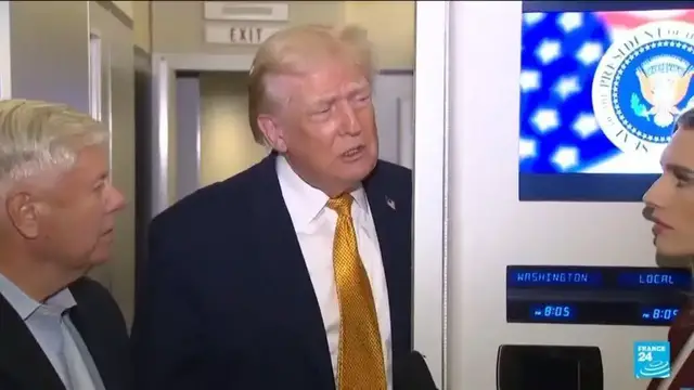 Video thumbnail for Trump says doubts 'NATO would be there for us' if needed