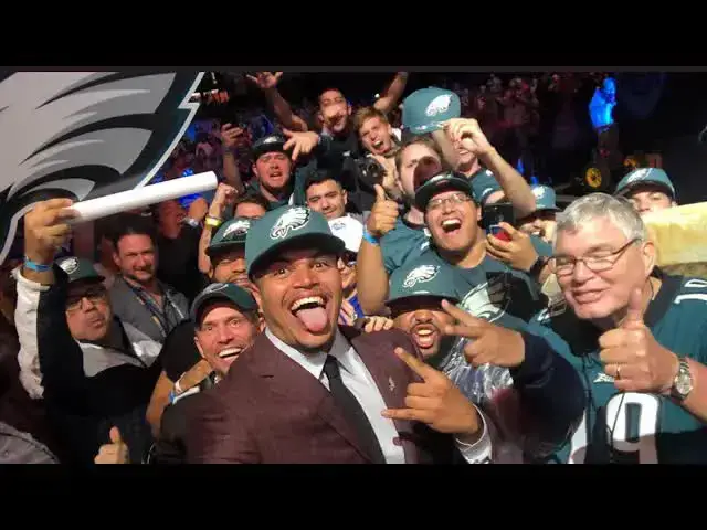 'Video thumbnail for Lord Brunson: eagles draft andre dillard! analysis of philadelphia's first round pick'