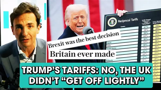 Video thumbnail for Why Brexit has NOT saved Britain from Trump's Tariffs