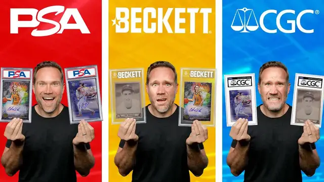'Video thumbnail for Sports Card Investor: psa vs bgs vs cgc vs sgc: card grading experiment with pujols, williams, and robinson'