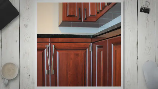 Video thumbnail for Mahogany Kitchen Cabinet: A Comprehensive Guide to Color Pairings