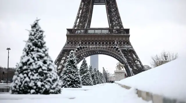 Video thumbnail for Storm Goretti brings heavy snowfall and icy conditions across Europe