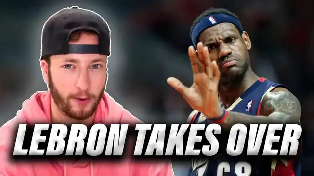 Video thumbnail for Reacting to the Game LeBron Became a Star