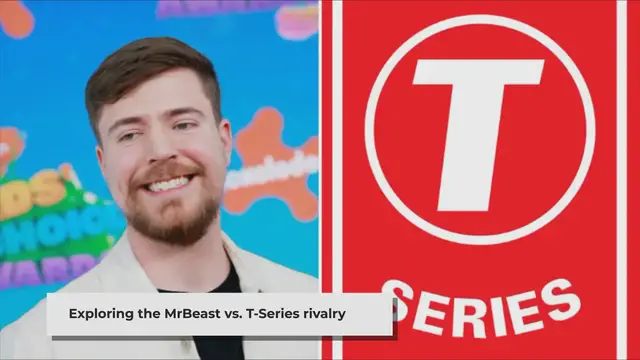 'Video thumbnail for MrBeast Vs T-Series Subscribers: MrBeast Getting Closer Everyday'