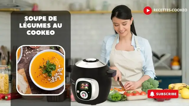 Video thumbnail for Soupe de légumes au cookeo