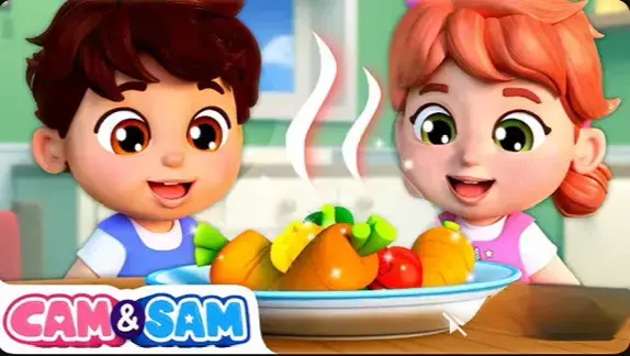 'Video thumbnail for Cam And Sam - Time To Eat Song (Episode 35)'
