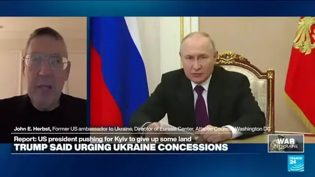 'Video thumbnail for 'Pressure on Russia is the only way to force Putin' into serious peace negotiations with Ukraine'