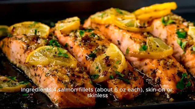 Video thumbnail for Baked Honey Lime Garlic Butter Salmon Recipe