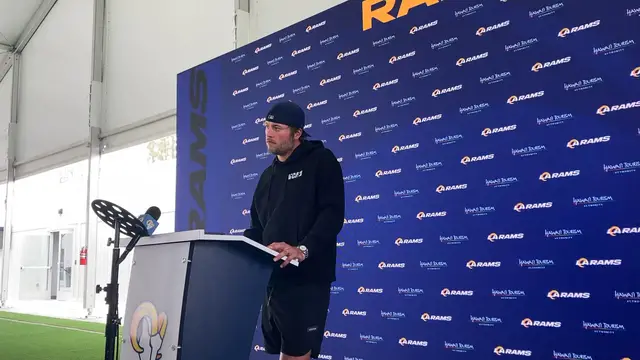 Video thumbnail for Matthew Stafford on Playing For US Flag Football team