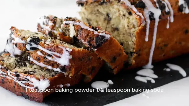 Video thumbnail for Oreo Banana Bread Recipe