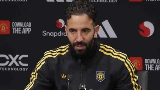 'Video thumbnail for 'For the fans' - Amorim on Man Utd victory over Brighton'