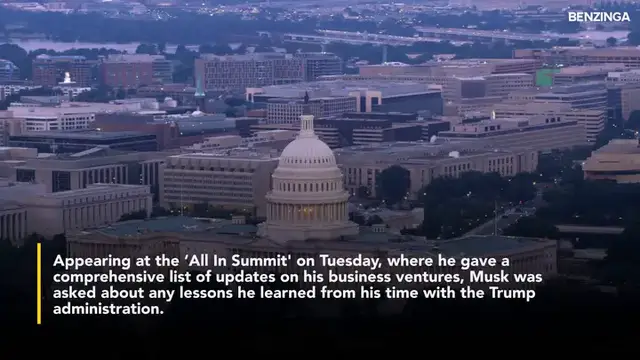 'Video thumbnail for Elon Musk Says The Government Is 'Unfixable,' Hails Trump's Crypto Czar David Sacks- 'Haven't Been To DC Since May''