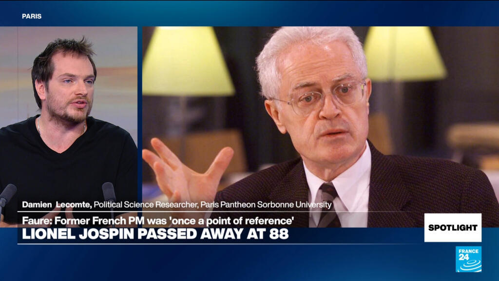 Video thumbnail for Lionel Jospin (1937-2026): 'Highly respected moral and intellectual figure among left wing'