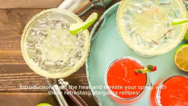 Video thumbnail for Margarita Recipes