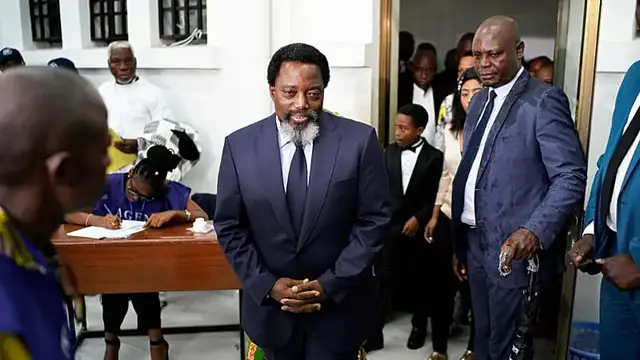 Video thumbnail for DRC: Ex-president Kabila challenges US sanctions in court