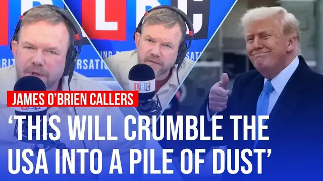 Video thumbnail for James O'Brien callers try and 'make sense' of Donald Trump's thinking | LBC