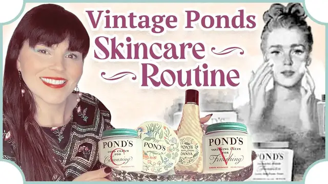 Video thumbnail for I tried Vintage and Modern Pond's Skincare for a week!