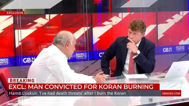 Video thumbnail for WATCH: Koran-burning activist reveals he has faced 'death threats' - 'I will continue my fight!'