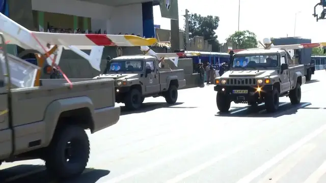 Video thumbnail for Iran's weaponry, defense equipment production doubles in past 12 months: spokesman.