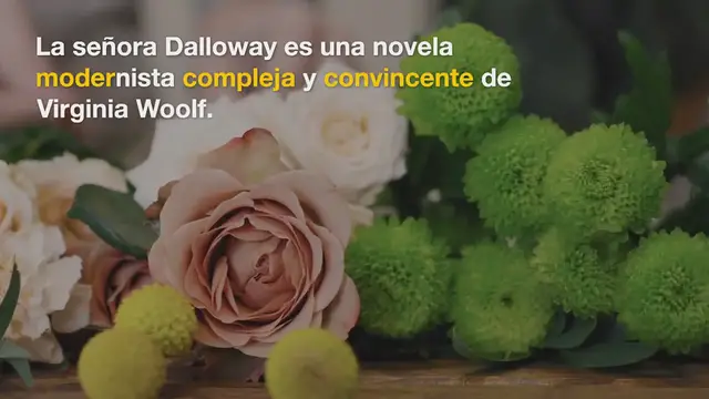 Video thumbnail for Reseña: La señora Dalloway de Virginia Woolf