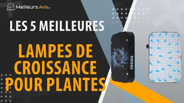 Video thumbnail for ⭐️ MEILLEURE LAMPE DE CROISSANCE POUR PLANTE - Comparatif 2023