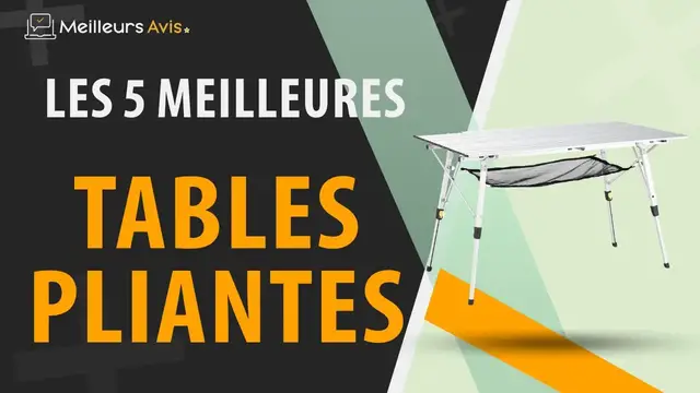 Video thumbnail for ⭐️ MEILLEUR TABLE PLIANTE - Avis & Guide d'achat (Comparatif 2022)