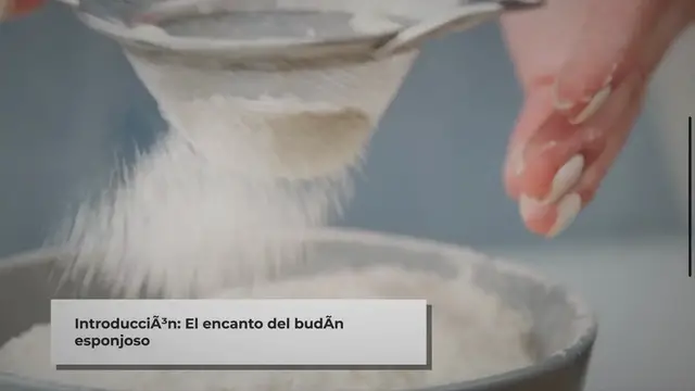 Video thumbnail for Consejos para lograr un budín esponjoso y delicioso