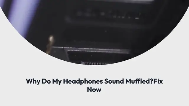 Video thumbnail for Why Do My Headphones Sound Muffled? Fix Now