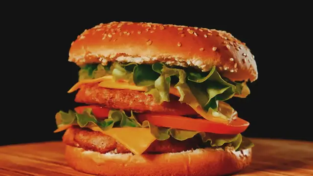 'Video thumbnail for BBQ Bacon Cheeseburger - American Delightful Recipe'