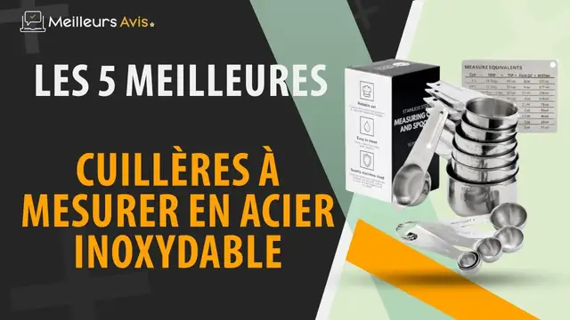 Video thumbnail for ⭐️ MEILLEURES CUILLÈRES À MESURER EN ACIER INOXYDABLE - Comparatif 2023