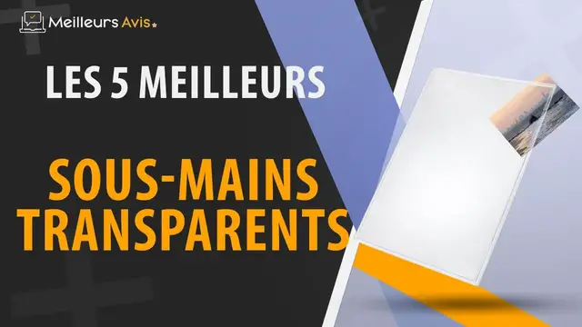 Video thumbnail for ⭐️ MEILLEUR SOUS-MAIN TRANSPARENT - Avis & Guide d'achat (Comparatif 2023)