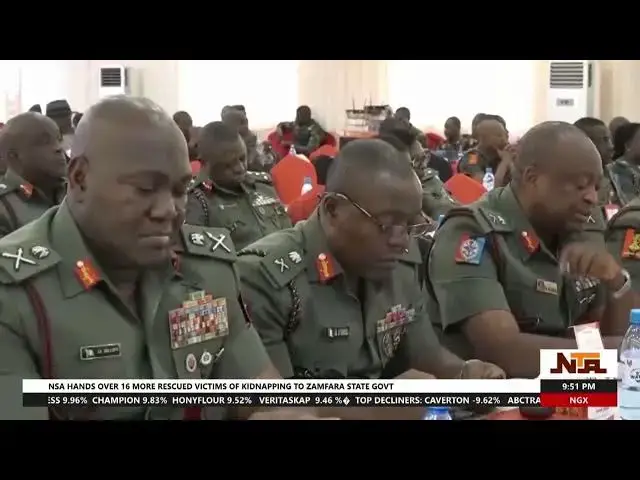 Video thumbnail for The Army Day Celebration Lecture | 4 July 2024 | NTA