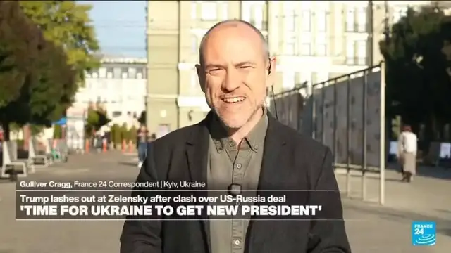 Video thumbnail for Trump urges Zelensky replacement as diesel row rages