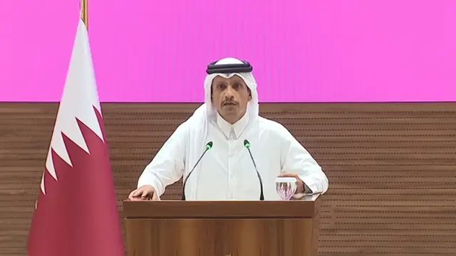 'Video thumbnail for Qatar urges regional response after Israeli attack'