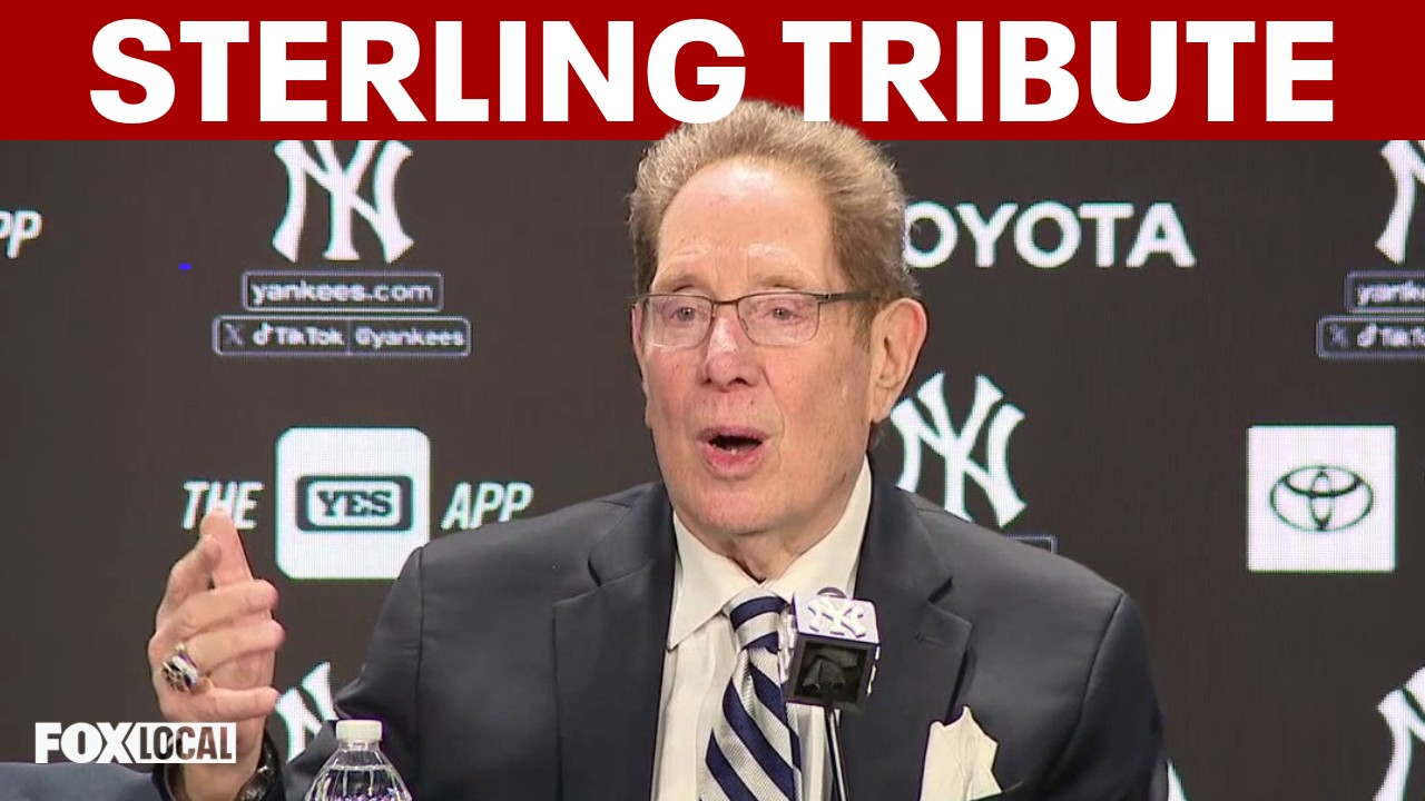Video thumbnail for Yankees honor John Sterling with memorial patch after legendary broadcaster’s death