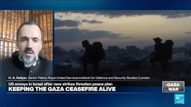'Video thumbnail for Gaza stabilisation force requires a 'political horizon for the manifestation of a Palestinian state''