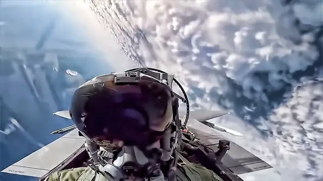 'Video thumbnail for Pilot View In Cockpit • U.S. Military'
