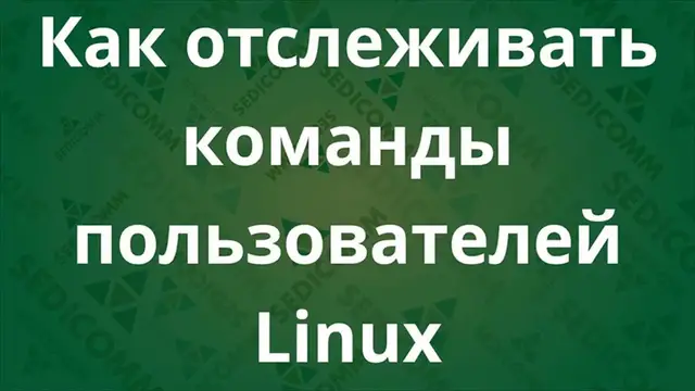 Video thumbnail for Как отслеживать команды пользователей Linux