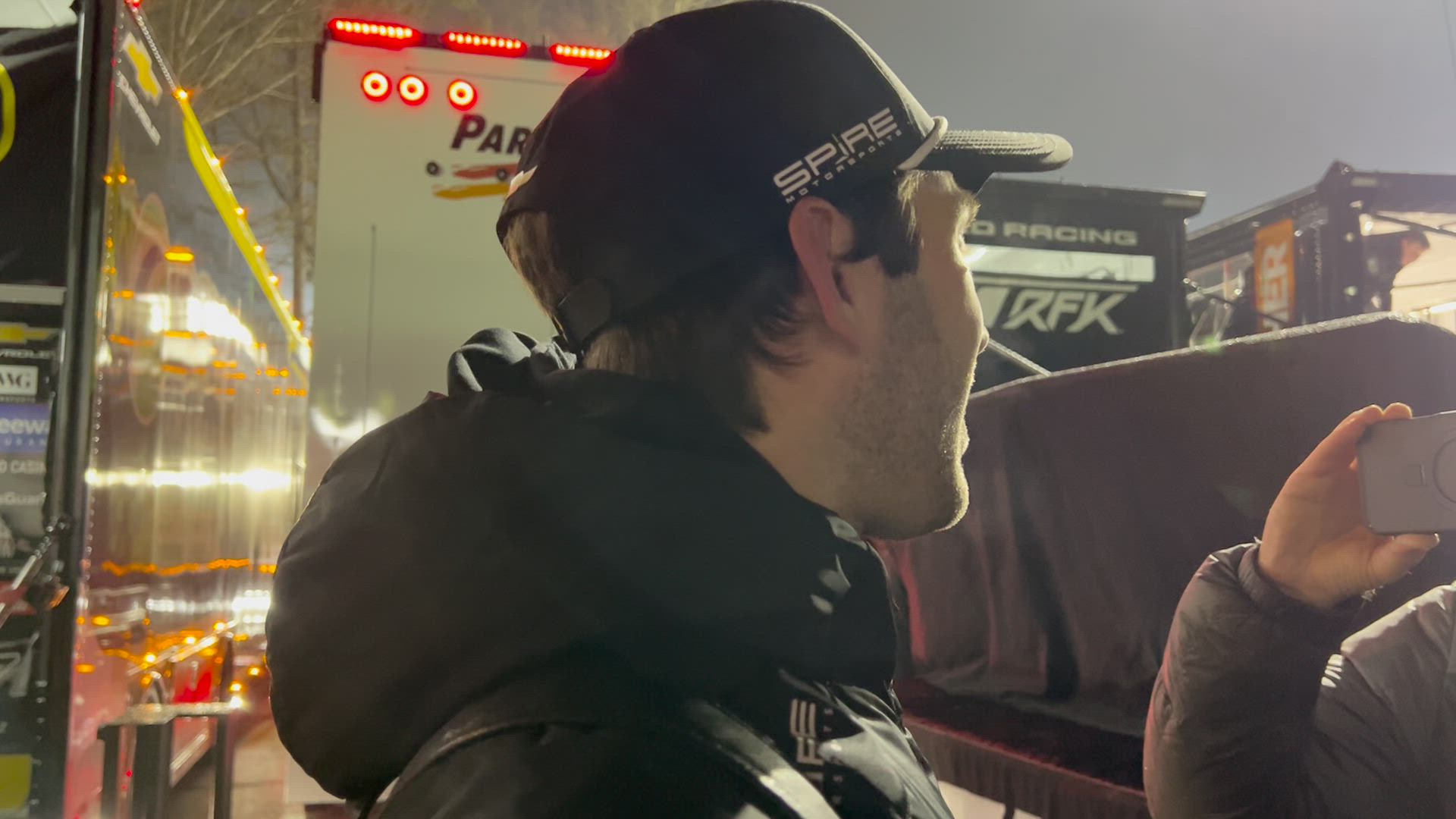 Video thumbnail for Daniel Suarez Talks About 4th-Place Finish in Spire Debut, Run-Ins With Others