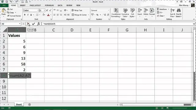 'Video thumbnail for Formula Text Displayed Instead of Result'