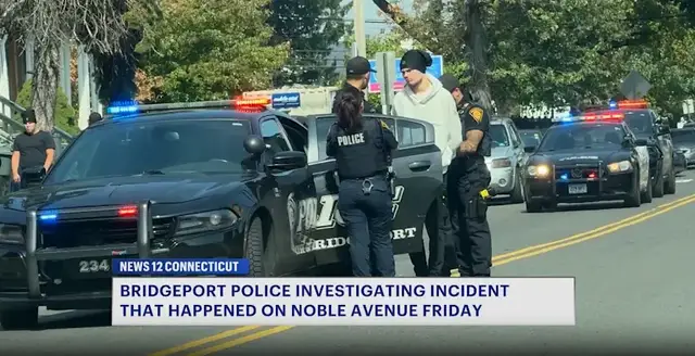 Video thumbnail for 'Not too far from the school.' Bridgeport police investigating incident involving multiple people taken into custody