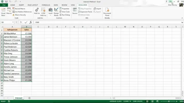'Video thumbnail for Excel VBA Intersect Method Explained with Two Examples'