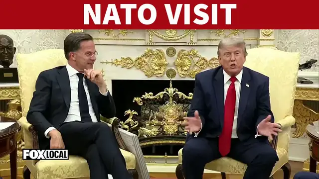 Video thumbnail for FULL: President Trump meets with NATO Secretary General
