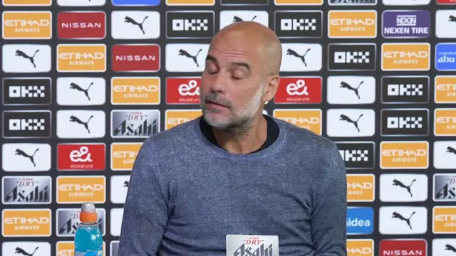 Video thumbnail for ‘I am not going to quit' – Guardiola clarifies comments on leaving City if he has a bloated squad