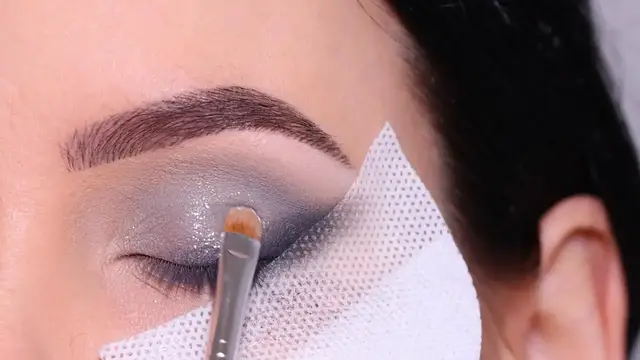 'Video thumbnail for Soft Sparkly Grey Eye Makeup Tutorial'
