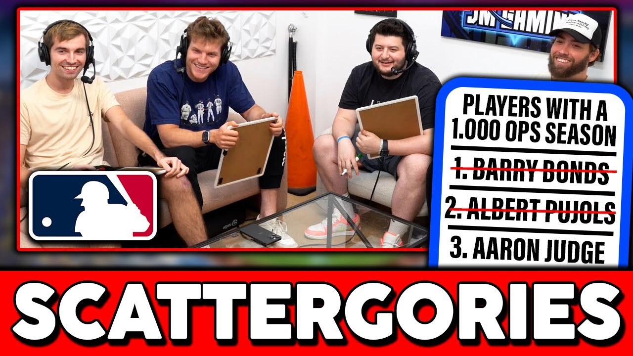 Video thumbnail for MLB Scattergories! (NEW Trivia)