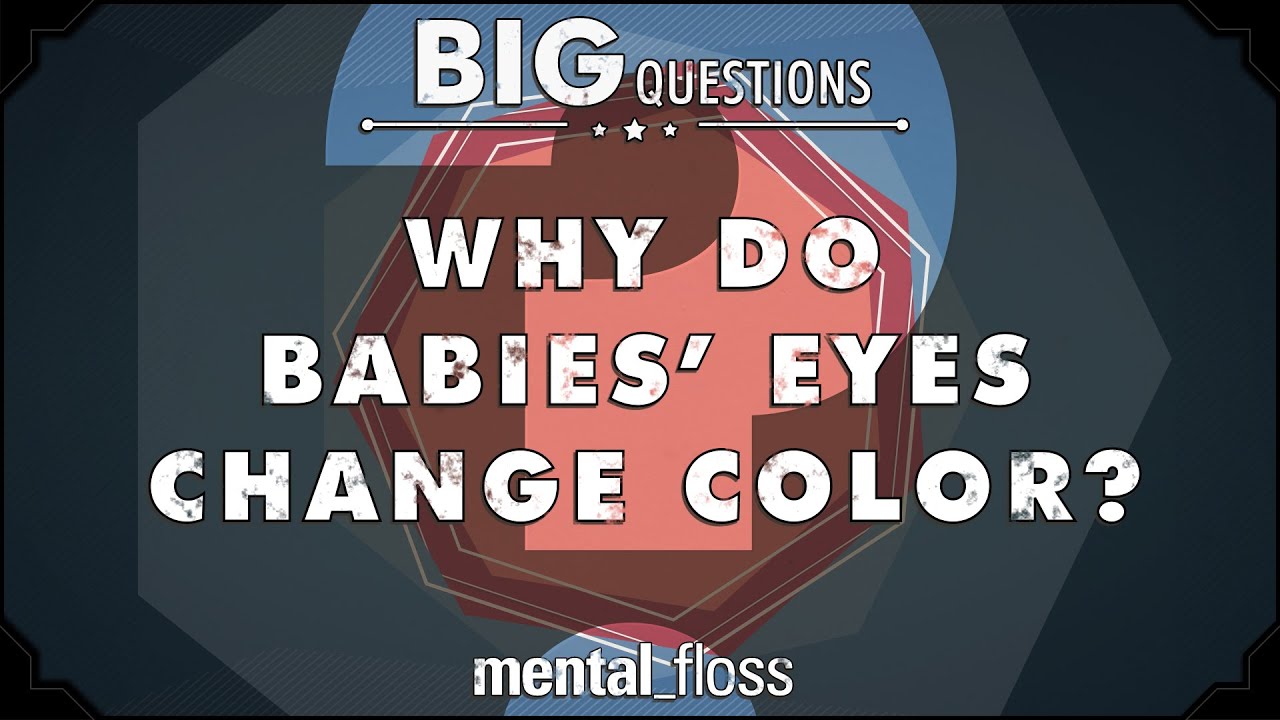 Video thumbnail for Why do babies' eyes change color? - Big Questions - (Ep. 211) | Mental Floss