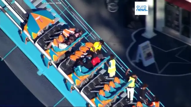 Video thumbnail for US theme park operator Six Flags shuts nine roller coasters after man dies
