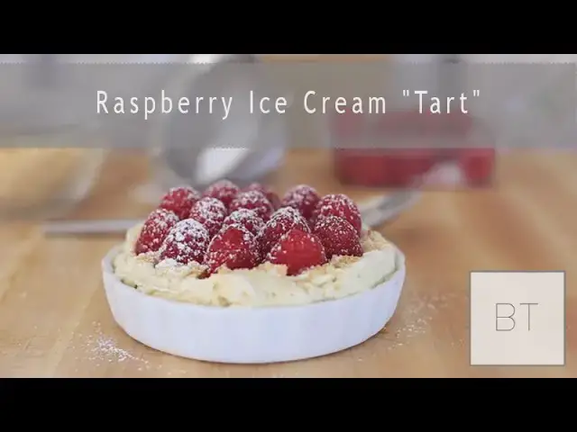 Video thumbnail for Raspberry Ice Cream "Tart" | Byron Talbott