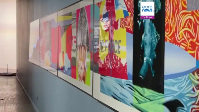Video thumbnail for Art as survival: US artists' anti-war artefacts exhibited in Tehran